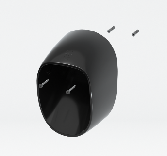 WALLBOX GUN HOLDER TYPE 2 BLACK