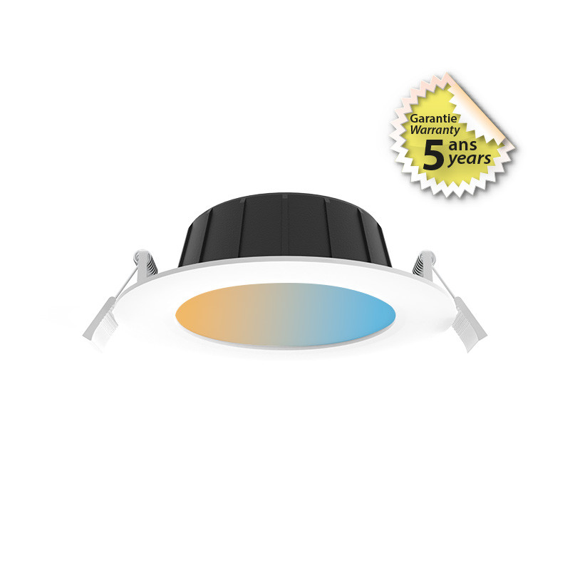 Downlight LED CYNIUS 9W CCT 3000/4000/6500K - Ø132MM - 5 jaar garantie