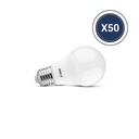 Ampoule LED E27 Bulb 10W 4000K 180° - PACK DE 50