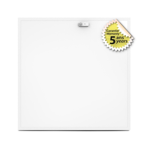 [100761] Plafonnier LED Blanc Backlit 595 x 595 mm 25W 4000K + Détecteur IR - Garantie 5 ans