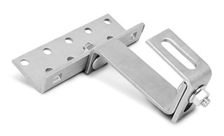 Stainless steel double-adjustable tile hook - schletter