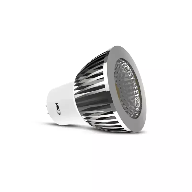 BULB LED GU5.3 5W 6000K ALU 75° DIMMABLE