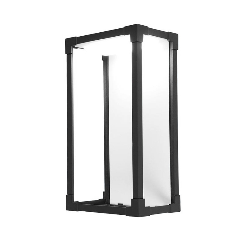 Opbouwarmatuur LED 12 Watt 230V 3000K Anthracite IP65