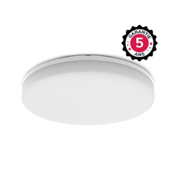 [100239] HUBLOT LED CLIPSO II ROND Ø280 MM 18W 3000K GARANTIE 5 ANS