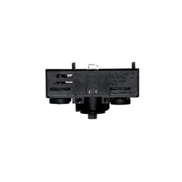 [82790] CONNECTOR FOR RAIL 3 FASE BLACK