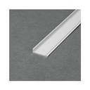 Afdekprofiel Marche Aluminium Geanodiseerd 1m voor LED strips
