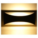 WALLMOUNT LED 12W 3000K GREY ANTHRACITE  