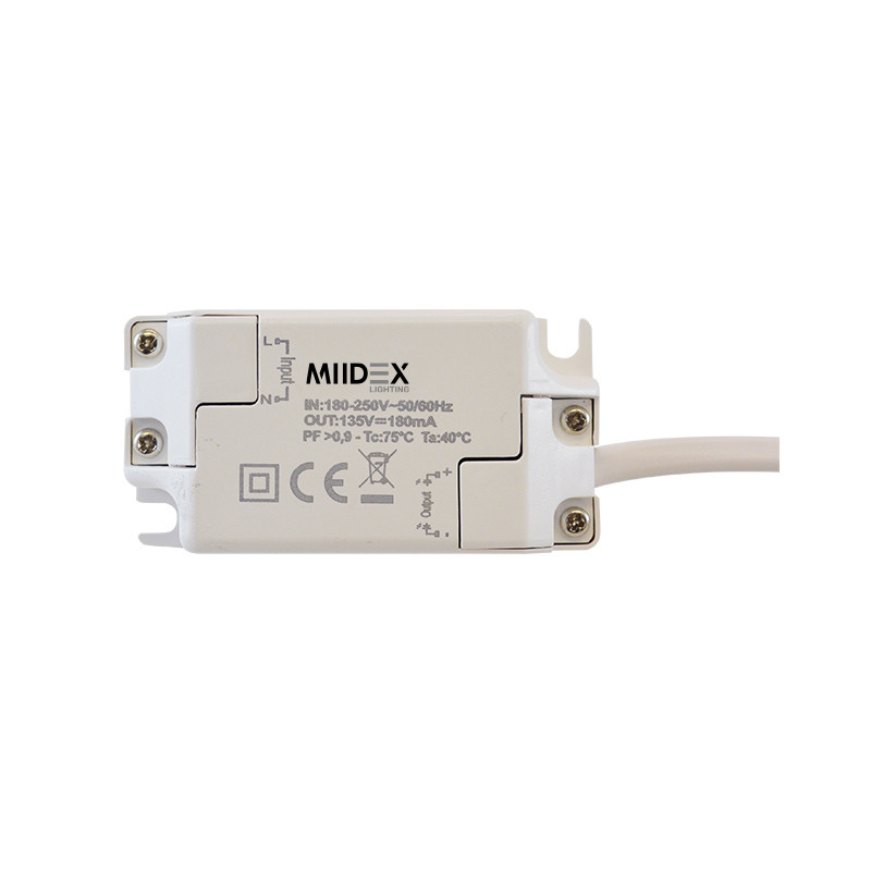Downlight LED Wit rond lage luminantie Ø230mm 25W 6000K