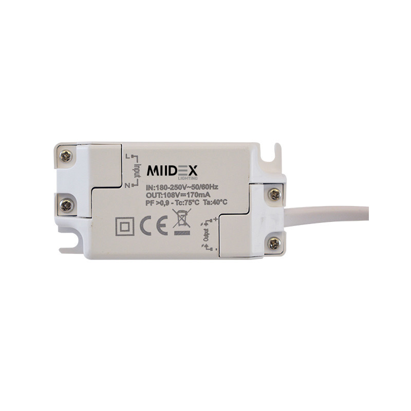Downlight LED Wit rond lage luminantie Ø190mm 20W 6000K