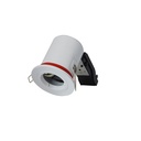 SUPPORT SPOT ROUND FIXED GU10 SOCKET WHITE 