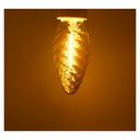 Lamp LED E14 Filament Gedraaid 1W 2700K Golden Doos
