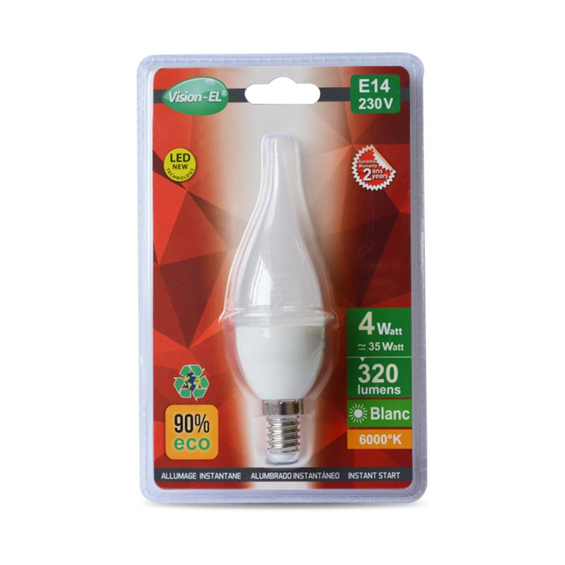 LED lamp E14 Vlam 4W 6000K