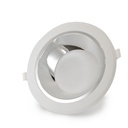 Downlight LED Wit/Zilver rond lage luminantie Ø190mm 20W 6000K