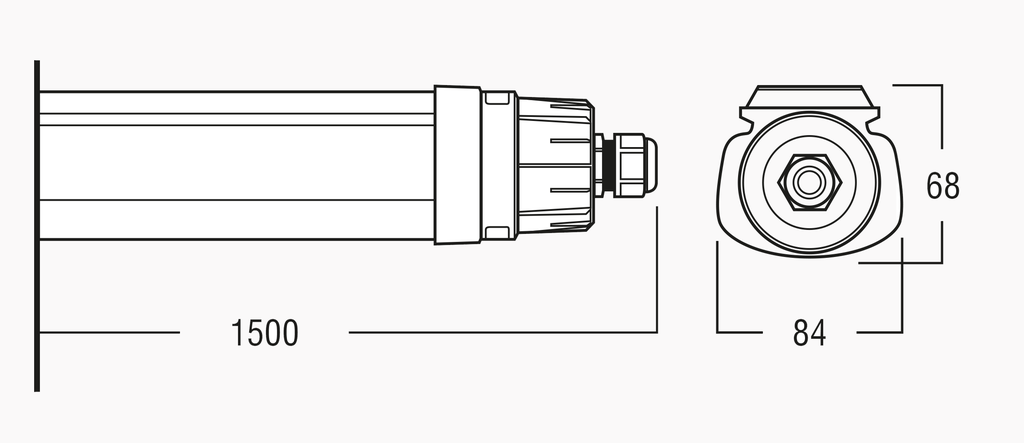 TRIPROOF LONG LIFE-150CM-9931LM-65W-4000K