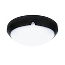 LED Hublot Ø300 18W 1450LM 4000K IP65 Zwart Mat