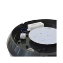 LED Hublot + Detector RF Ø300 18W 1450LM 4500K IP65 Grijs Anthracite