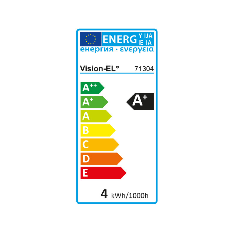 LED lamp E14 Filament 4W 2700K Blister x 3