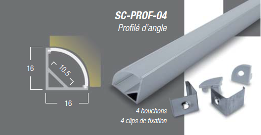 LP-STRIP-PROFILE 2MTR CORNER