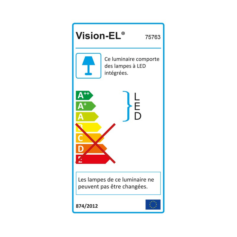 LED Spiegelarmatuur 12W 990Lm 4000K