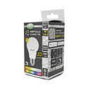 Aangesloten LED Lamp E27 WIFI 9W CCT + RGB