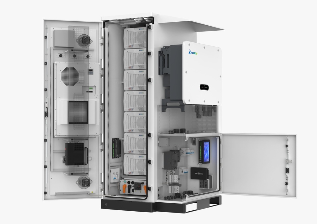 POWEROAD FLEX 112 ALL-IN-ONE HYBRID OUTDOOR CABINET ESS