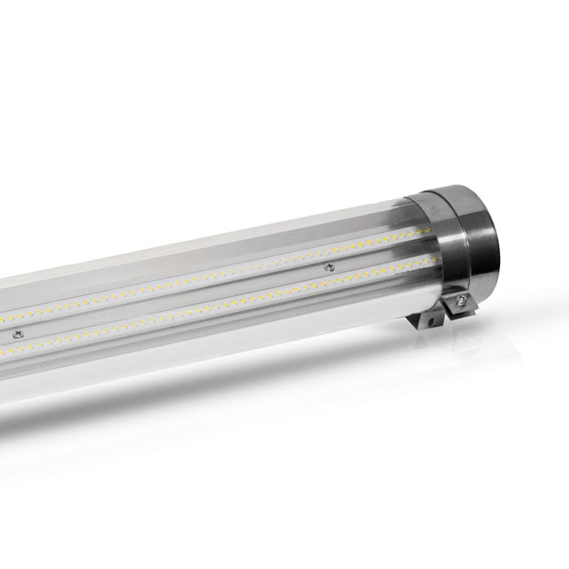 LED Buisvormig Transparant Met doorvoer 60W 8900 LM 3000K - 5 jaar garantie