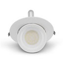 LED-Slakvorm Spotlight, richtbaar en roteerbaar Wit 38W CCT - 5 jaar garantie