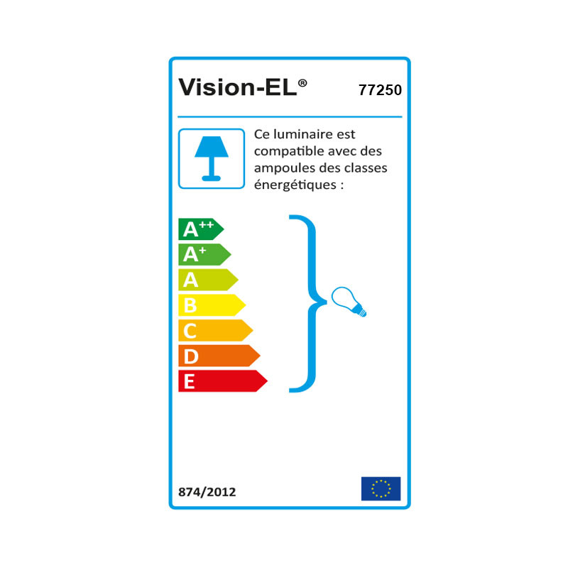 Ronde ronde spot met lage luminantie Ø83mm IP20