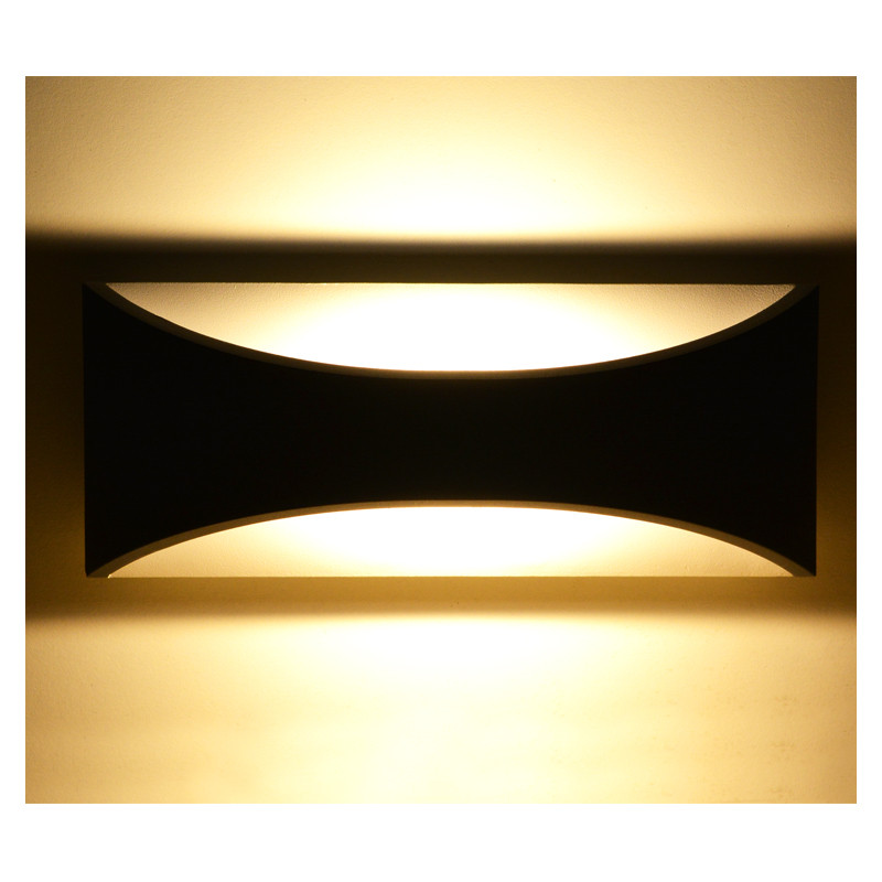 WALLMOUNT LED 12W 3000K GREY ANTHRACITE   (kopie)
