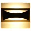 WALLMOUNT LED 12W 3000K GREY ANTHRACITE   (kopie)