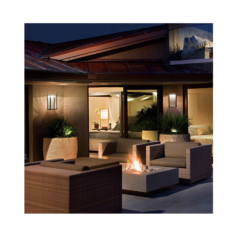 WALL LAMP 9W BLACK 3000K