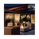 WALL LAMP 9W BLACK 3000K