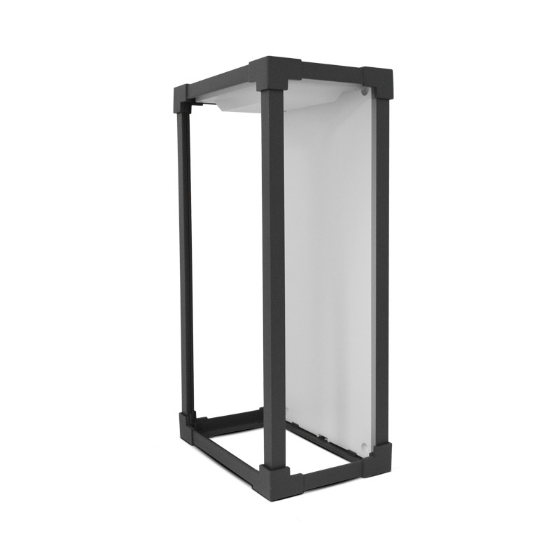 WALL LAMP 9W BLACK 3000K