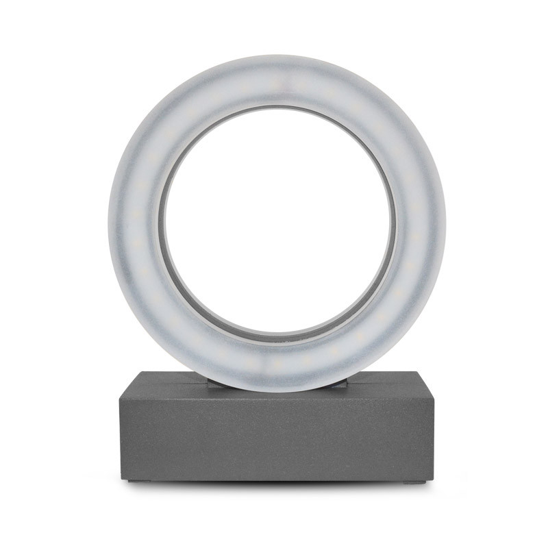 WALL LAMP 12W GREY DARK 4000K
