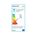 WALL MOUNT LED 6W 4000K BLACK SENSOR