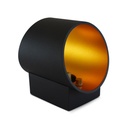 Opbouwarmatuur LED G9 x1 Zwart/Gouden