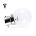 Ampoule LED B22 RGB 1W