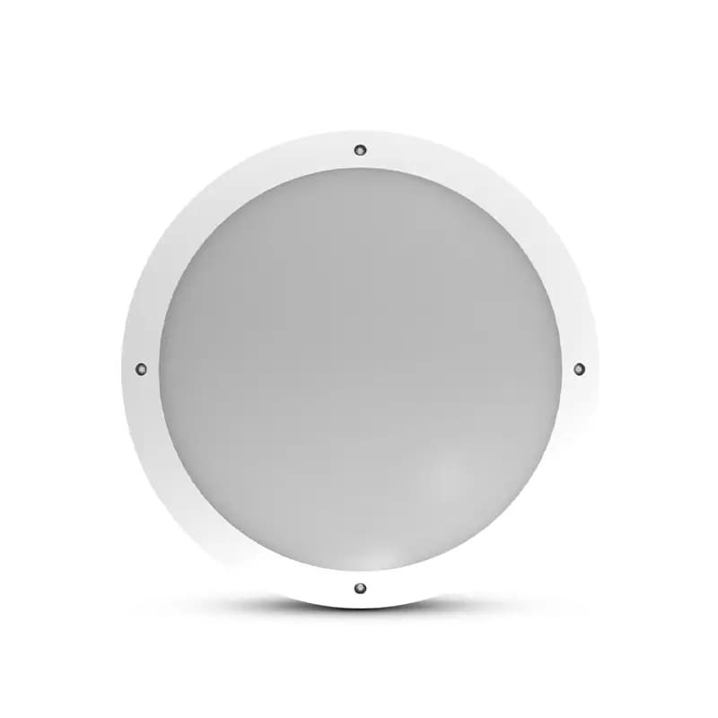 Plafonnier LED Hublot rond 30W Ø300mm 3000K IP65 + Détecteur RF