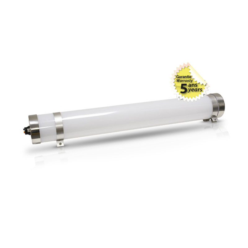 LED Buisvormig Opaal Met doorvoer 20W 2600LM 4000K - 5 jaar garantie