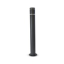 Potelet E27 Gris Anthracite Rond IP44