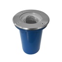 Spot Grond-inbouw 316 L Verstelbaar + Stopcontact GU10 / GU5.3