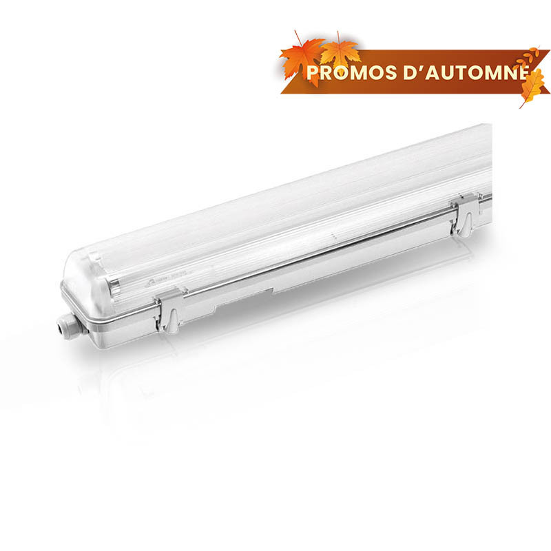 Lege LED armatuur zonder ballast voor twee 1500 mm Tubes T8 58W max