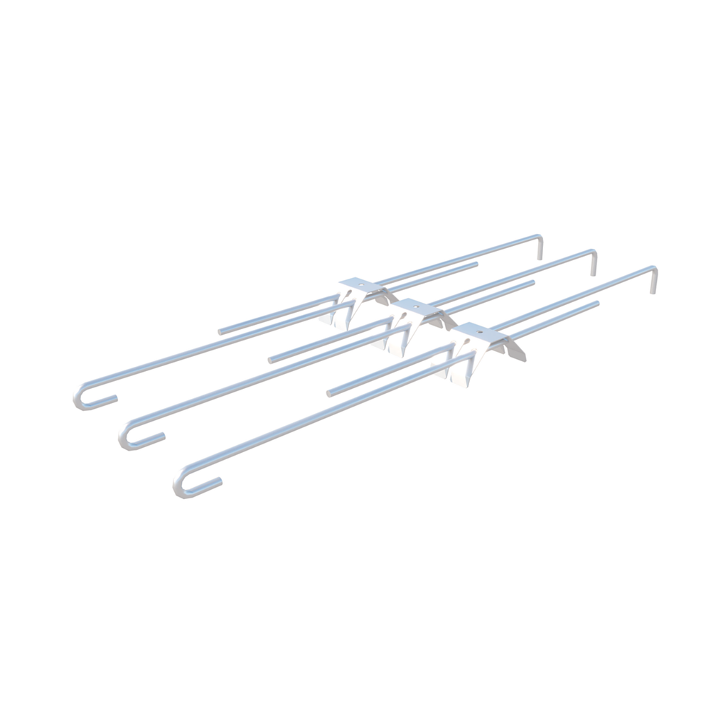 FLATFIX WAVE FIXING PIN SET OF 3