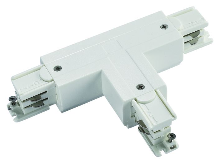 POWER GEAR - ADJUSTABLE T CONNECTOR-LEFT-WHITE  (kopie)