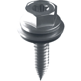 CLICKFIT EVO SELF DRILLING SCREW 6X25MM SW10 HEX/T30