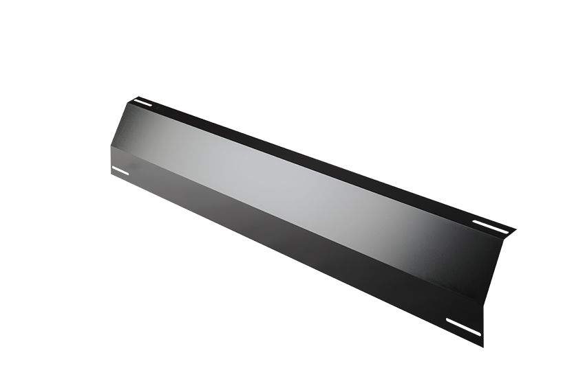 FLATFIX FUSION  WIND DEFLECTOR REAR 2000 BLACK