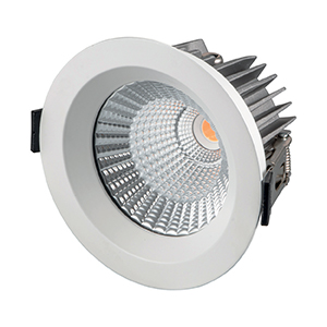 Downlight encastré 10w 3000k 800lm UGR<19 IP65