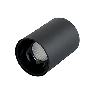 [NEC1681] Plafonnier Cylindrique noir/noir 12w 3000k 960lm UGR<19