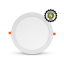 Plafonnier LED Blanc Ø300 24W 4000K GARANTIE 5 ANS