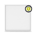 Plafonnier LED 595x595 36W Blanc 4000K 4000lm IP65 Prismatique ENEC GARANTIE 5 ANS